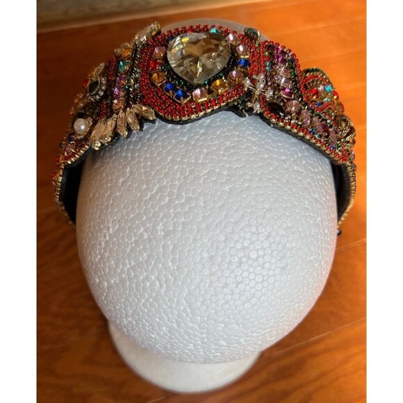 New Handmade Bohemian Crystal Headband